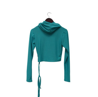 AQUA GREEN AMOR FATI TRAINING HOODIE 