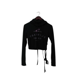 BLACK AMOR FATI TRAINING HOODIE