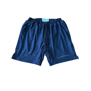 Navy Blue Training Squad Mesh Shorts