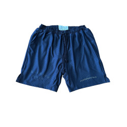 Navy Blue Training Squad Mesh Shorts