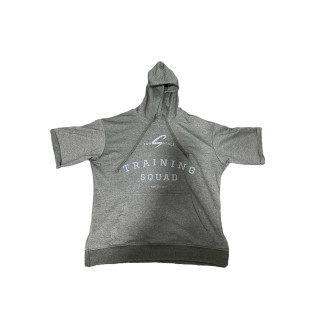 Dark Grey Training Squad Short Sweathshirt