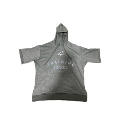 Dark Grey Training Squad Short Sweathshirt