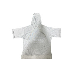 Light Gray Training Squad Short Sweathshirt
