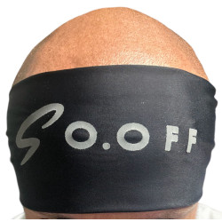 DIADEMA GO.OFF Deportiva Negro