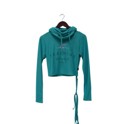 AQUA GREEN AMOR FATI TRAINING HOODIE